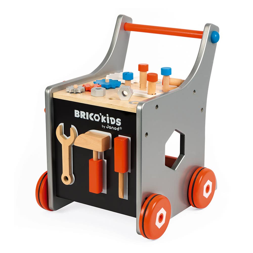 Janod Magnetic Tools Trolley - Walker |  18 months+