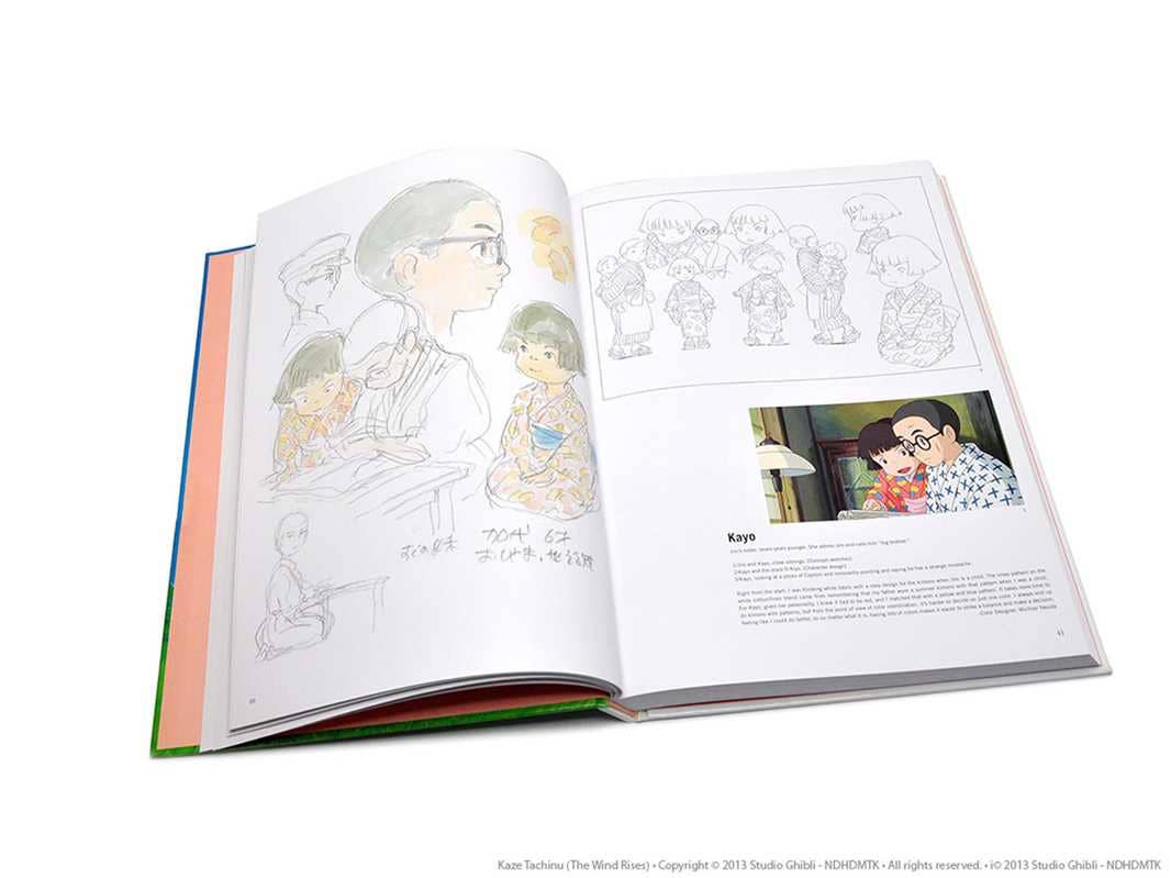 Art of the Wind Rises by Hayao Miyazaki
