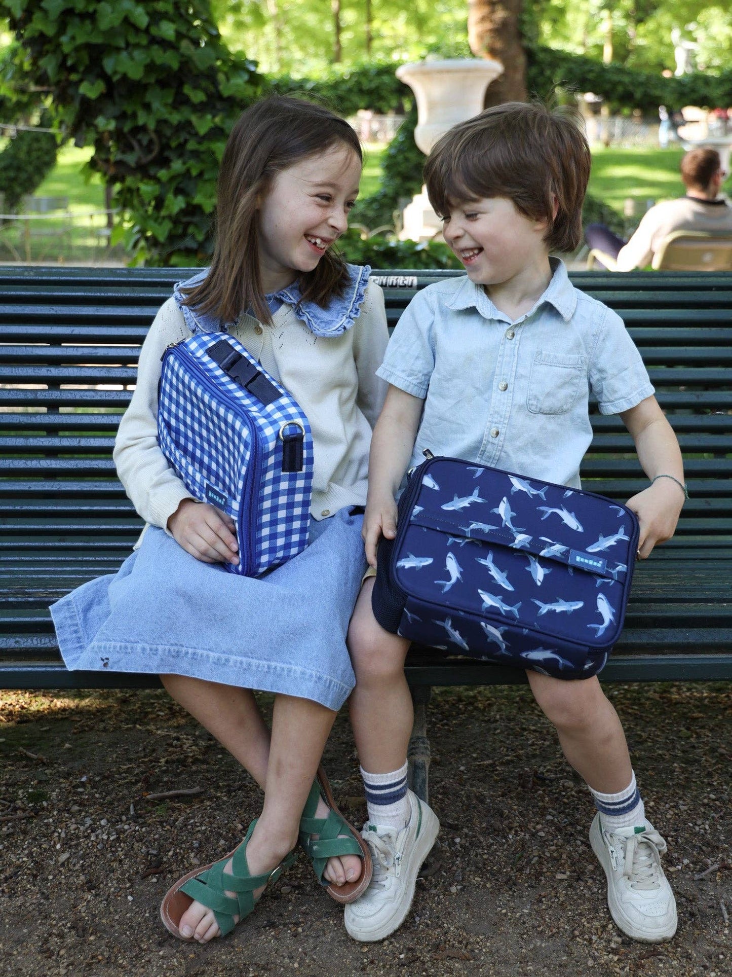 Yumbox Lunch Bag – Gingham Vichy, Insulated & Leak-Resistant