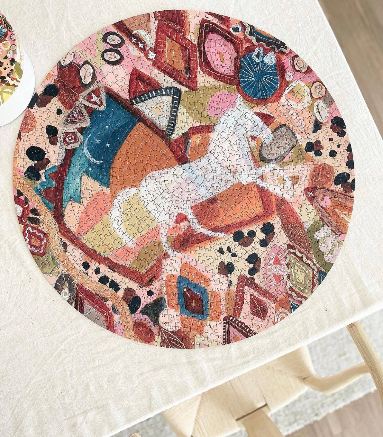 Journey Of Something - 1000 Piece Puzzle (round) - When My Time Comes