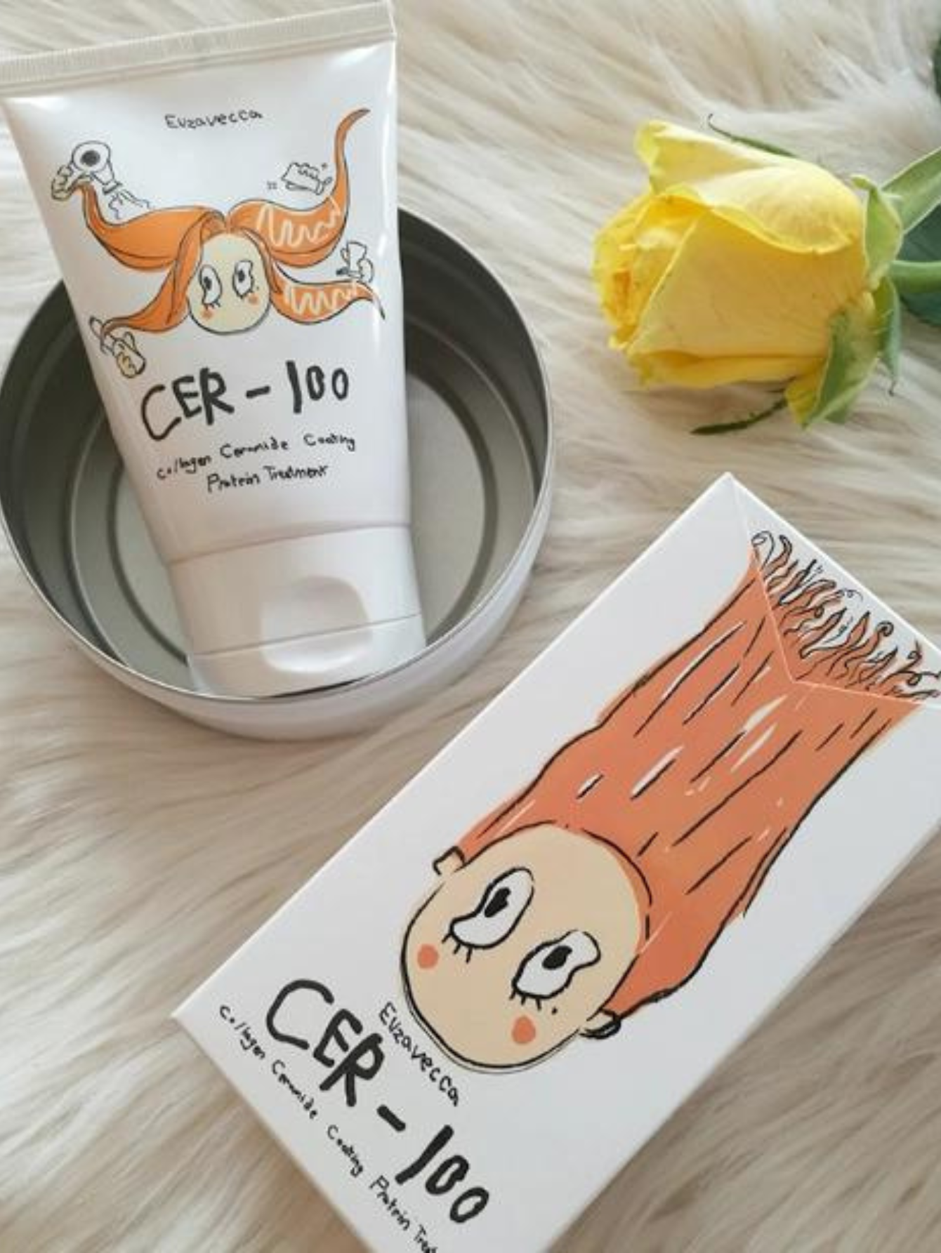 ELIZAVECCA CER-100 Hair Cream Collagen Coating Protein
