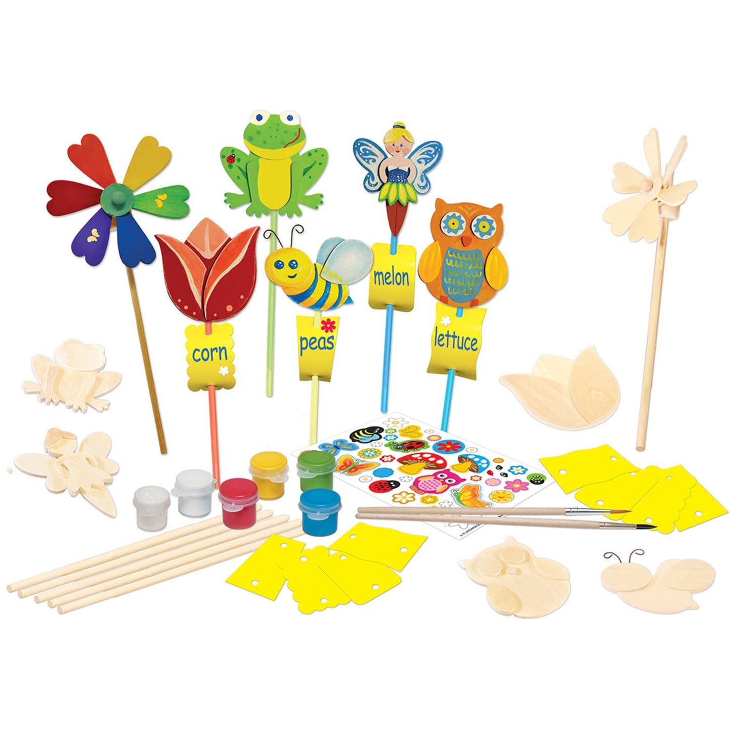 Garden Decor Wood Paint Set