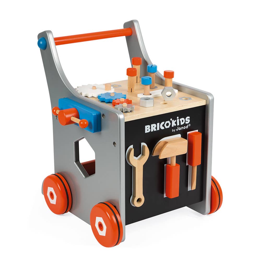 Janod Magnetic Tools Trolley - Walker |  18 months+