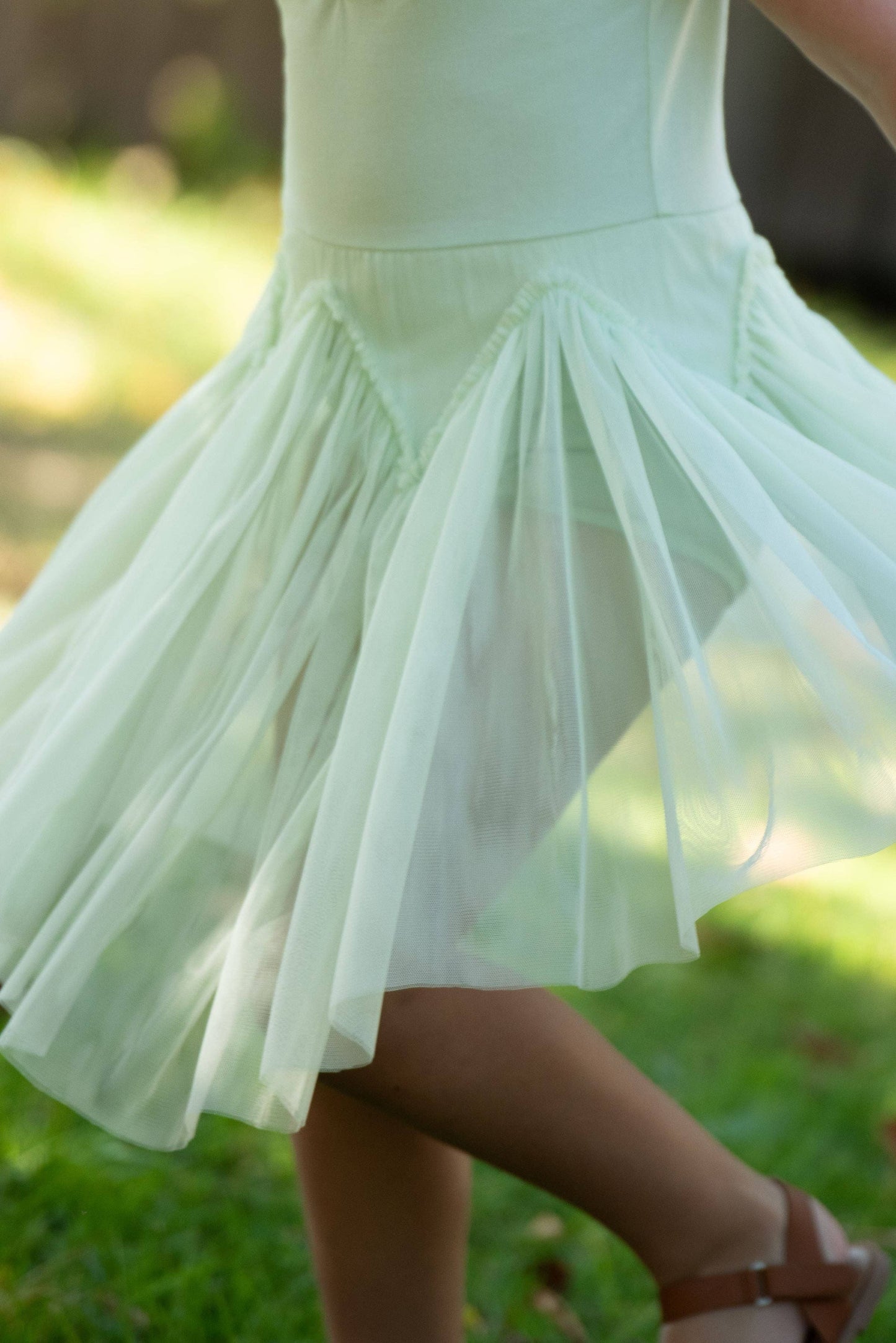 Velvet Dress Sage