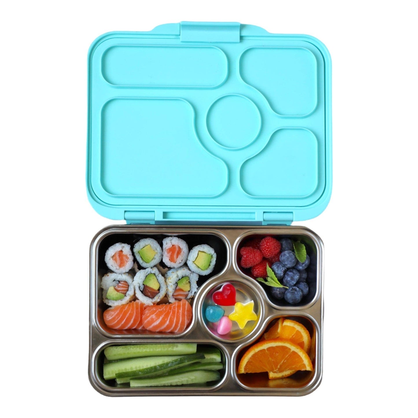 Stainless Steel Leakproof Bento Box - Tulum Blue