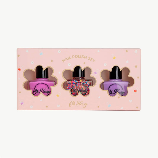 Oh Flossy Kids Party Nail Polish Set Made in Australia