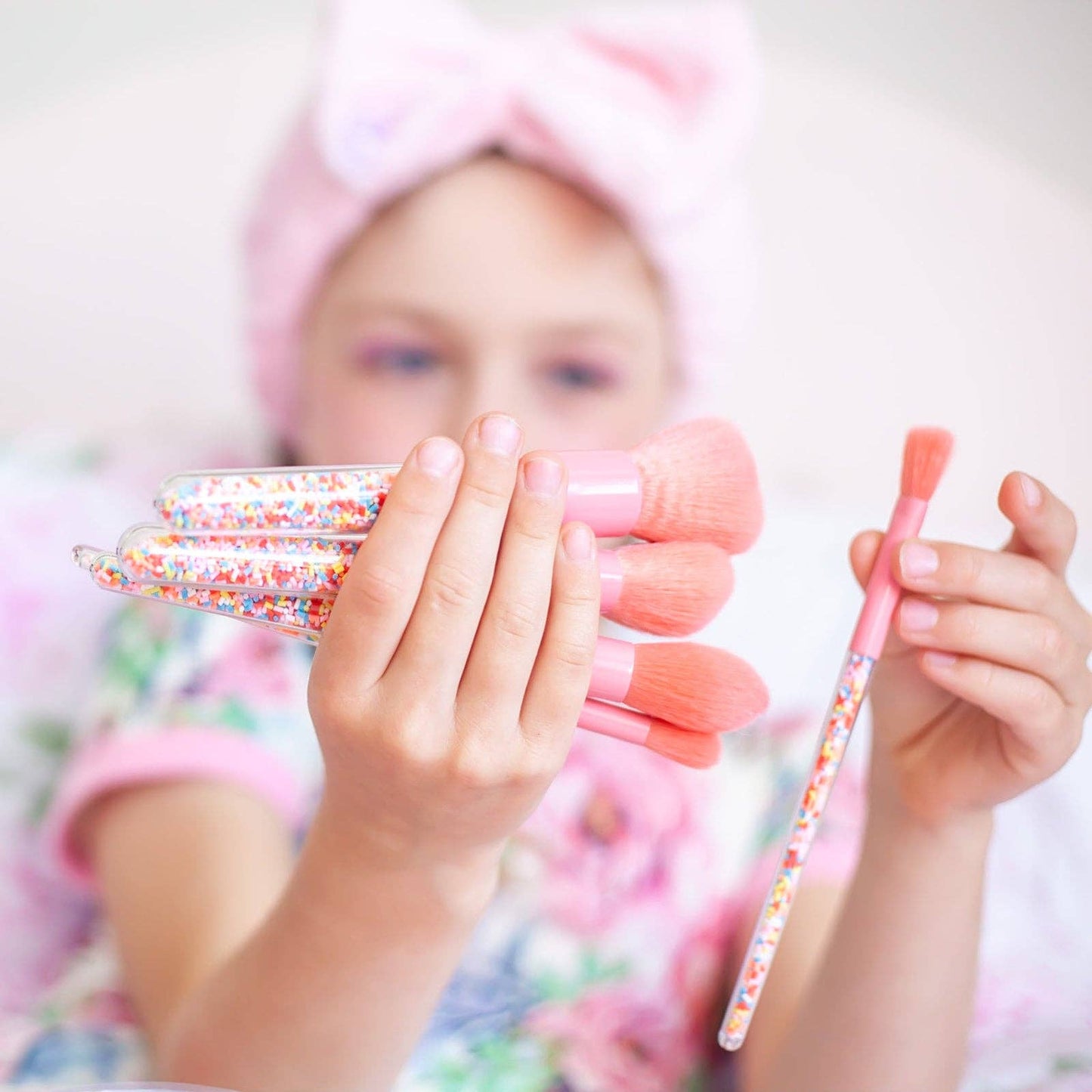 Oh Flossy Kids Sprinkle Makeup Brush Set