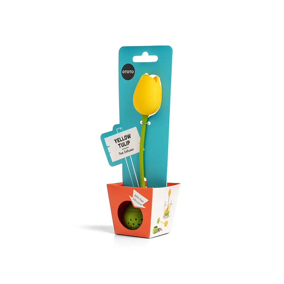 Tulip Tea Infuser (Yellow)
