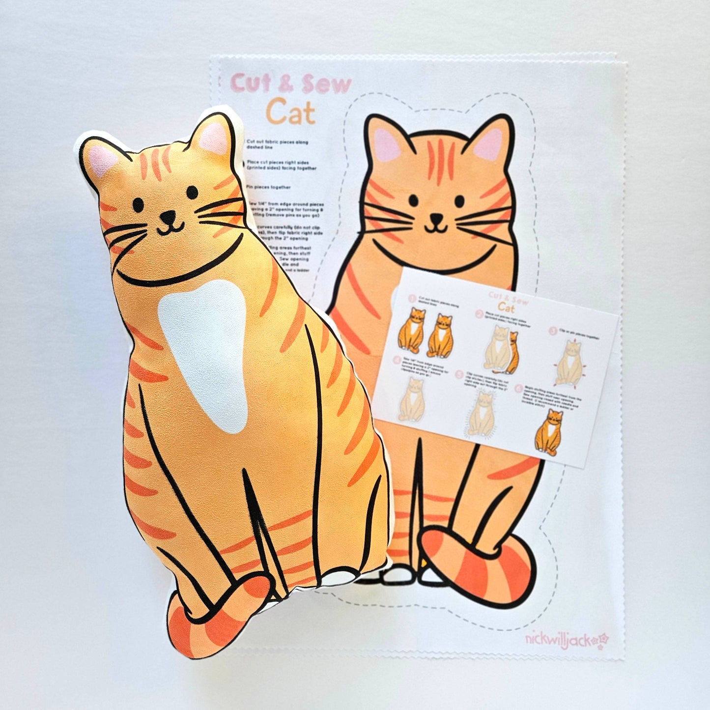 DIY Cat Sewing Kit 