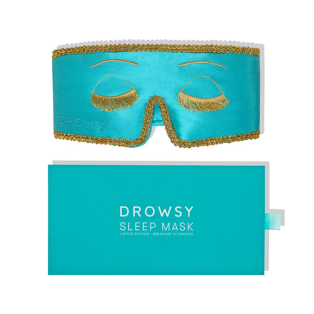 Breakfast at Drowsy Silk Sleep Mask