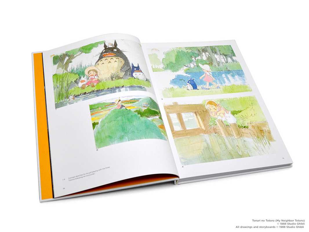 Art of My Neighbor Totoro by Hayao Miyazaki