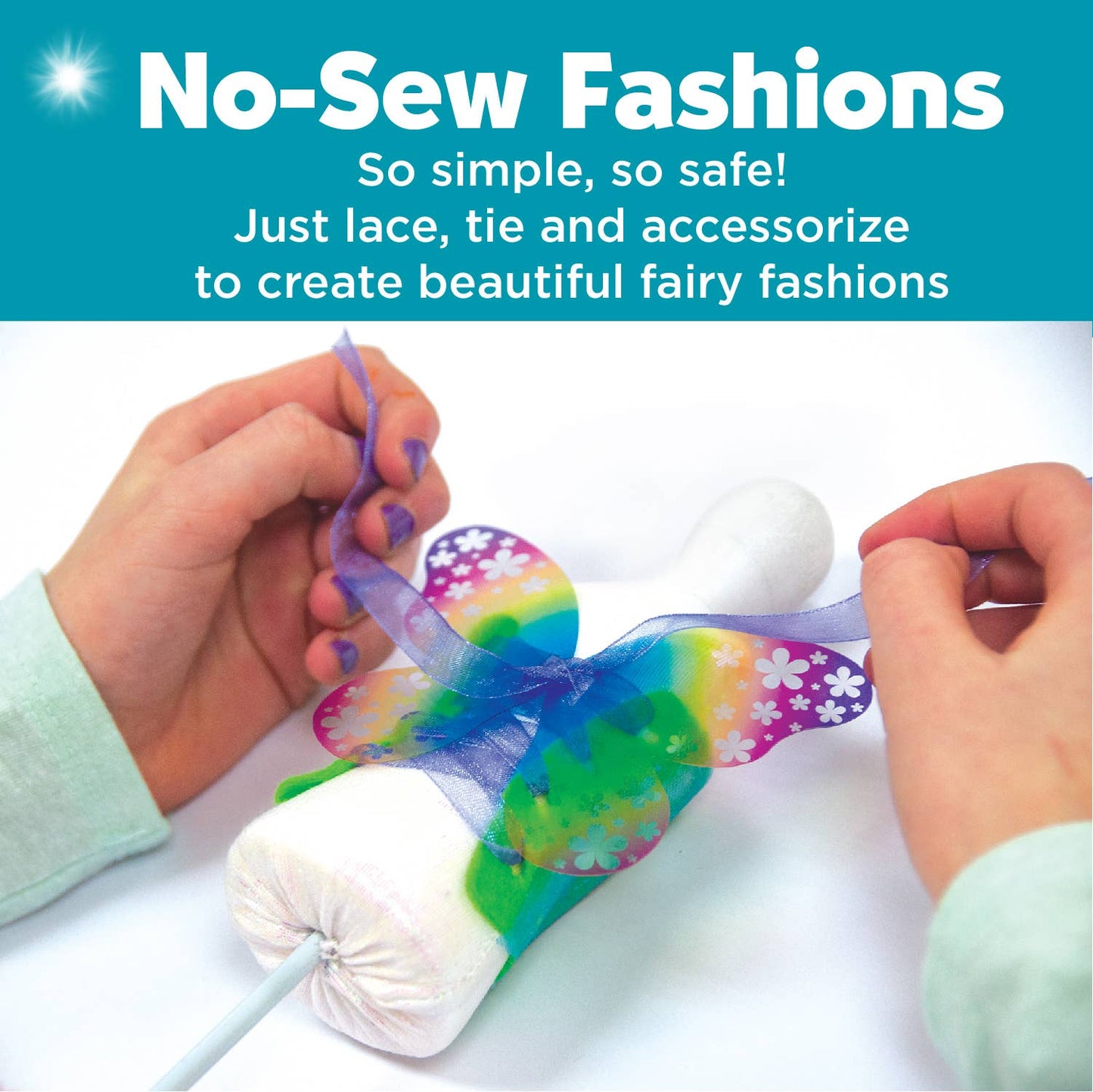 Fairy Fashions for Dolls Craft Kit for Kids Age 8+
