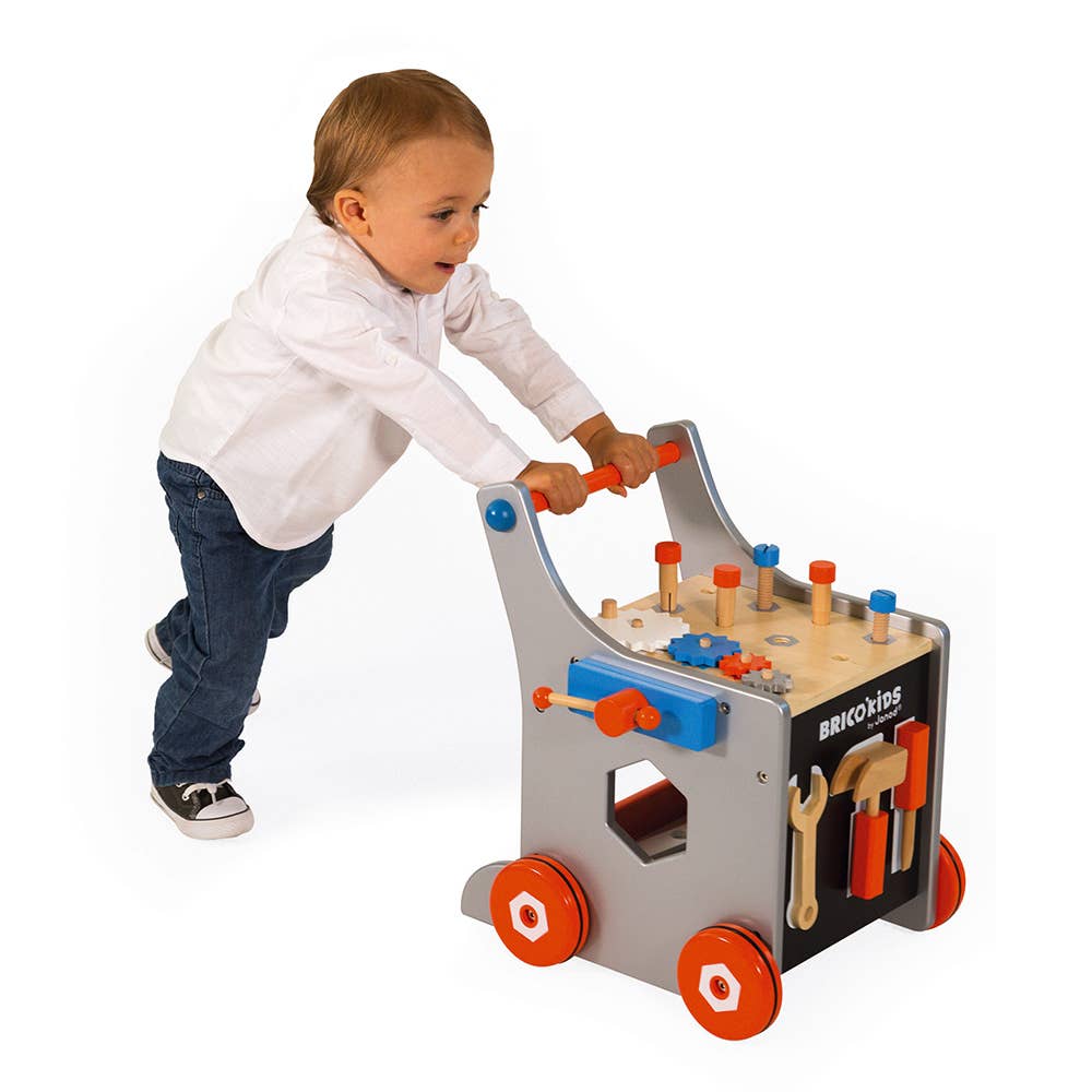 Janod Magnetic Tools Trolley - Walker |  18 months+