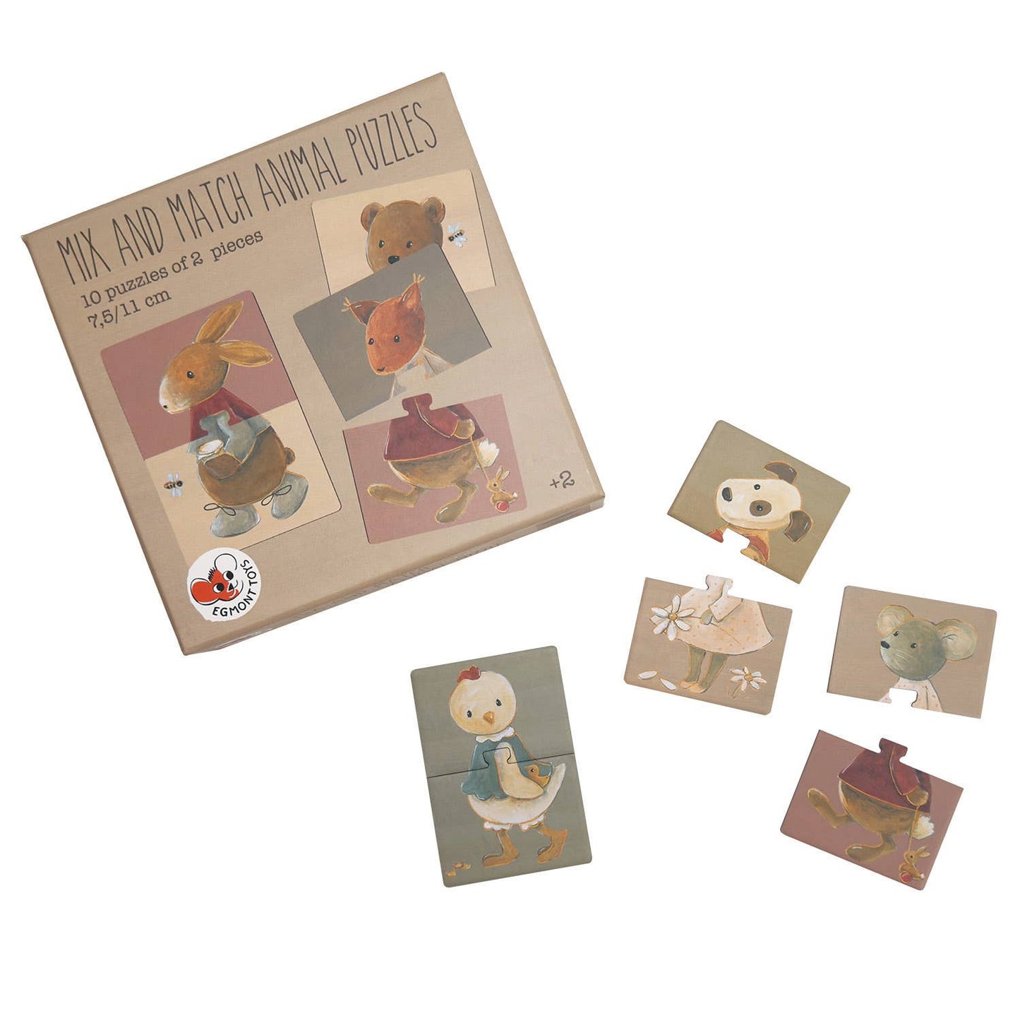 Egmont Mix and Match Animal Puzzles