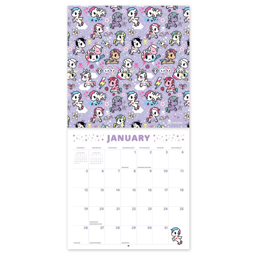 2025 Tokidoki Calendar 12" x 12" Calendar