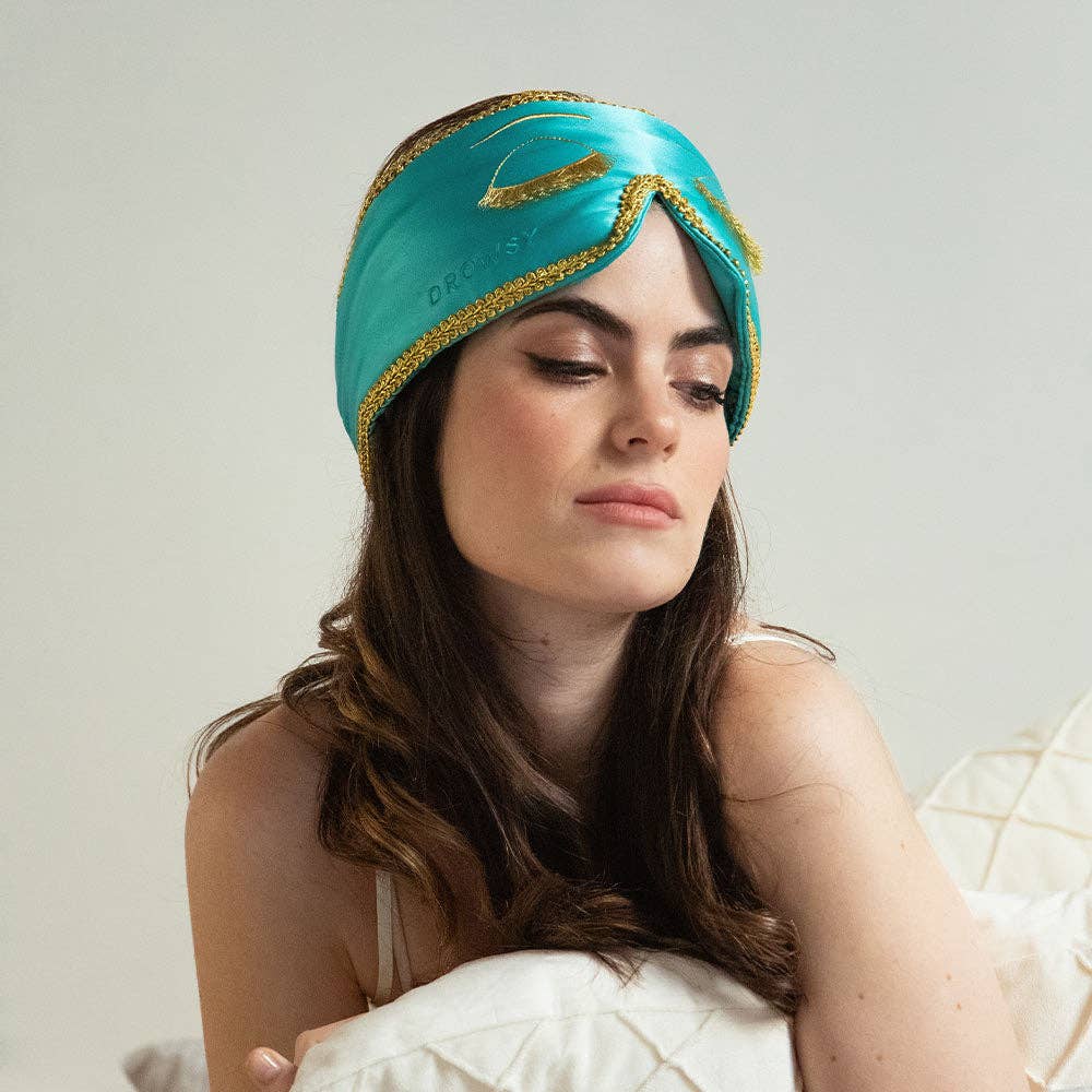 Breakfast at Drowsy Silk Sleep Mask