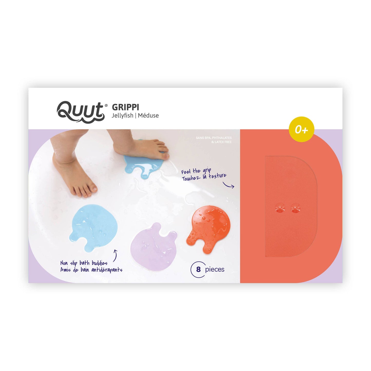 Quut Grippi - Playful sensory bathmats