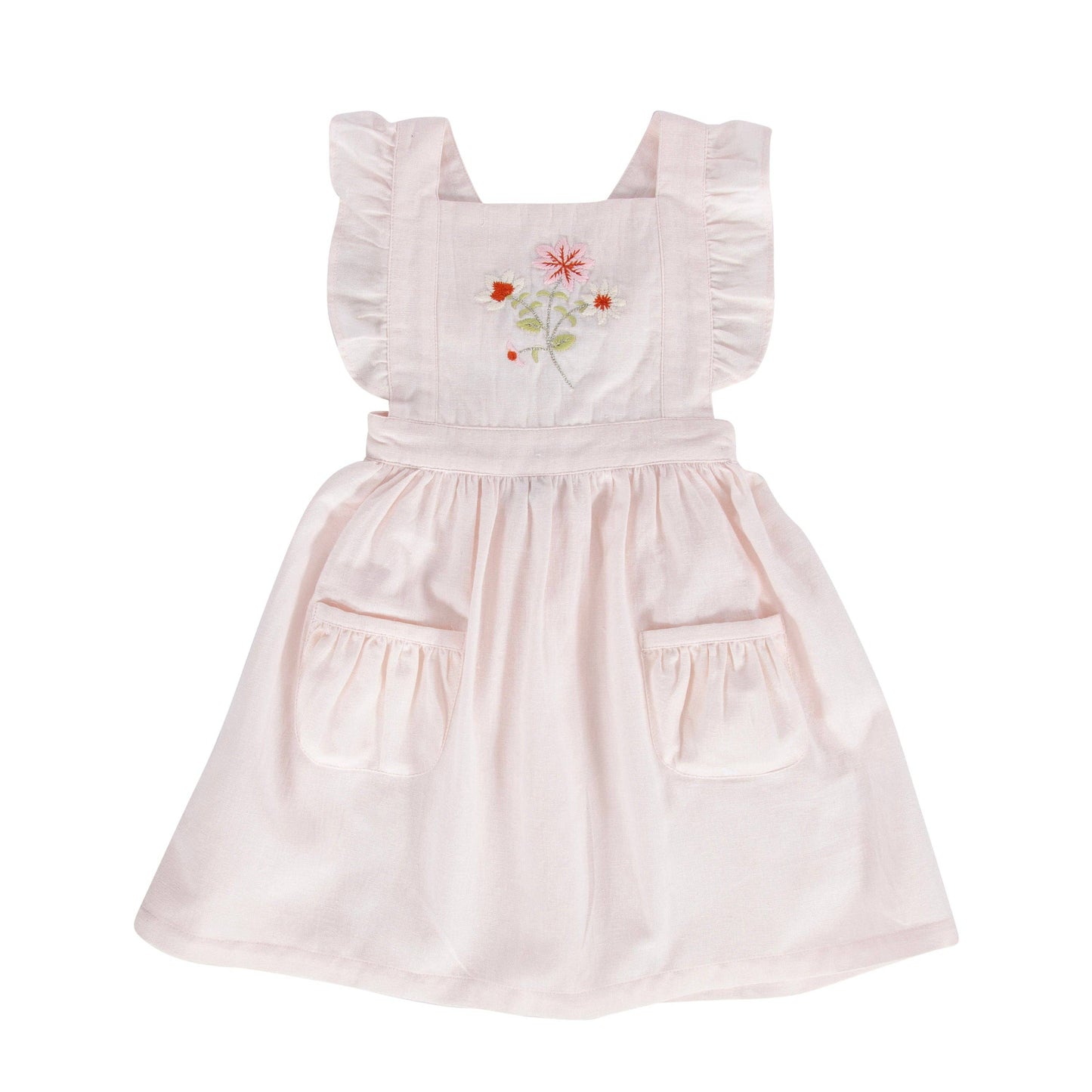 Clara Pinafore Primrose Pink