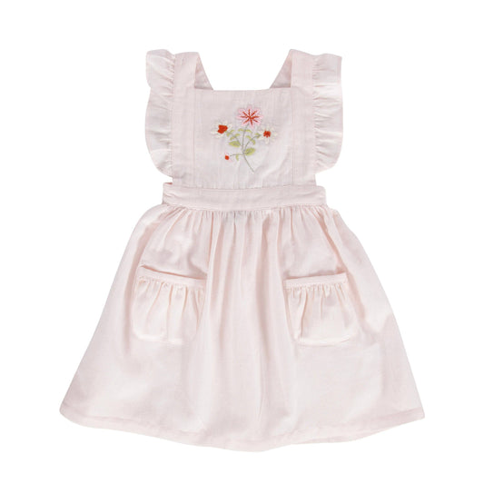Clara Pinafore Primrose Pink