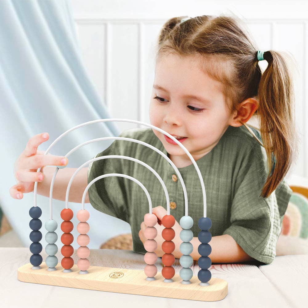 Wooden Rainbow Abacus Age 12+ months