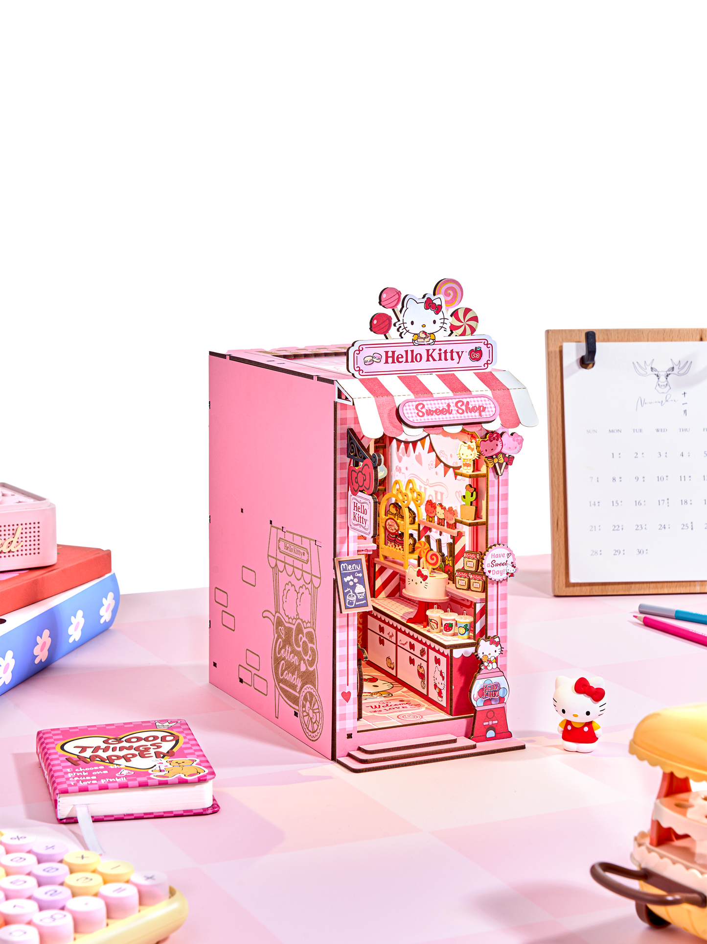 Hello Kitty® Sweet Shop - DIY Book Nook Kit Age 14+