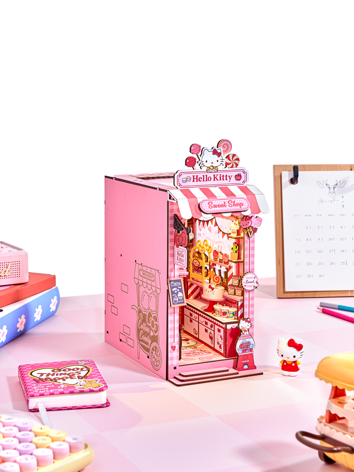 Hello Kitty® Sweet Shop - DIY Book Nook Kit Age 14+