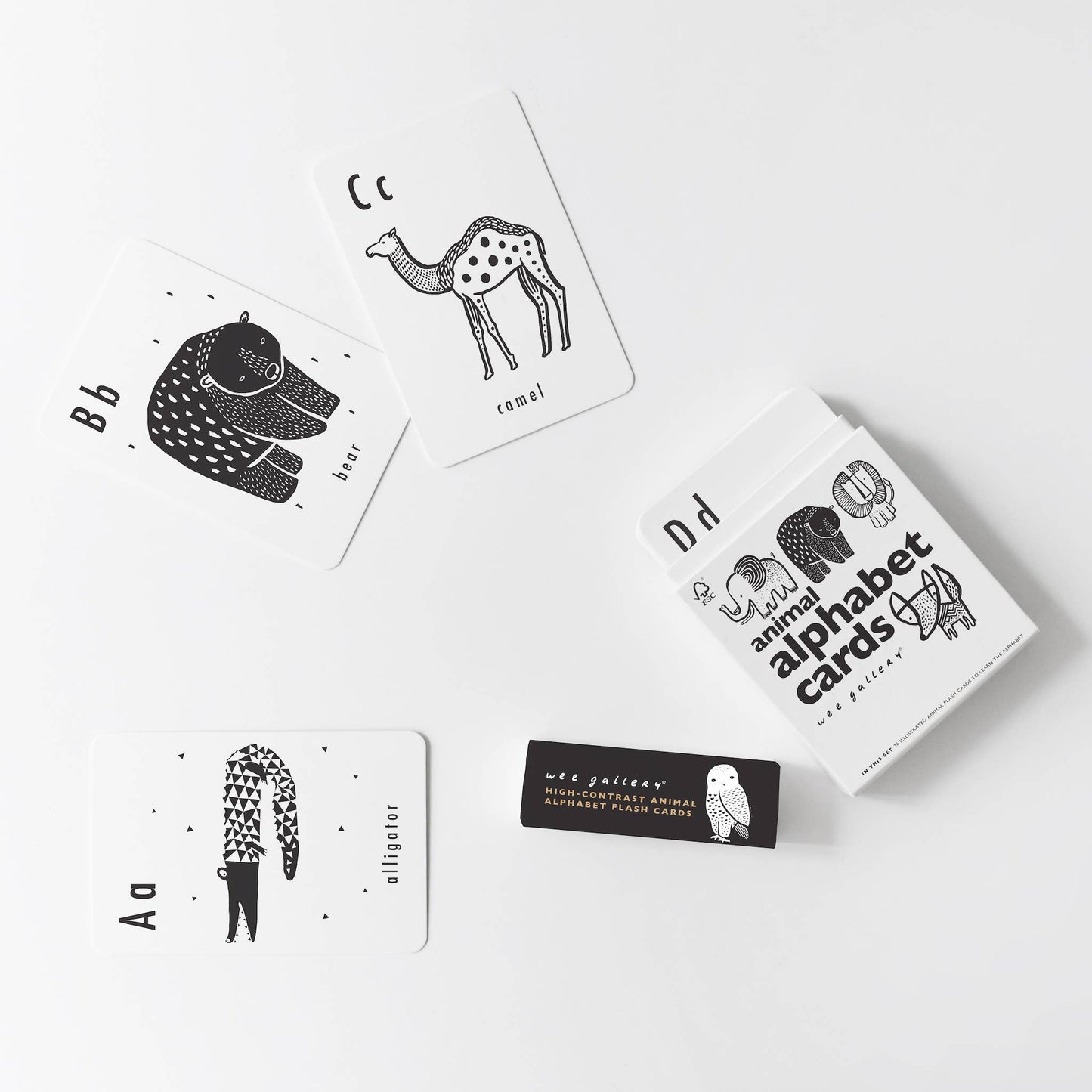 Animal Alphabet Cards 0+