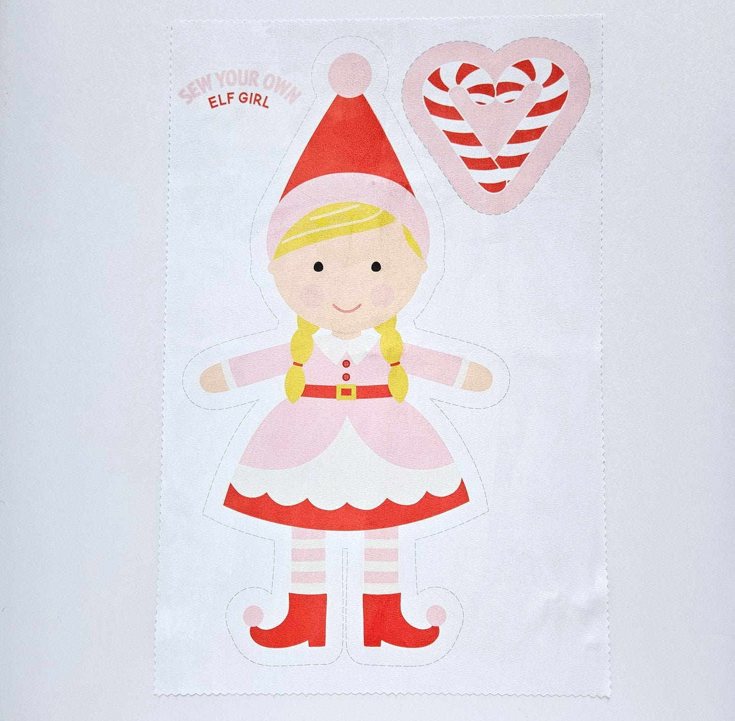 Custom Christmas Elf Doll Sewing Kit 