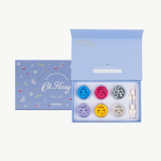 Oh Flossy Kids Disco Fever Glitter Set Made in Australia