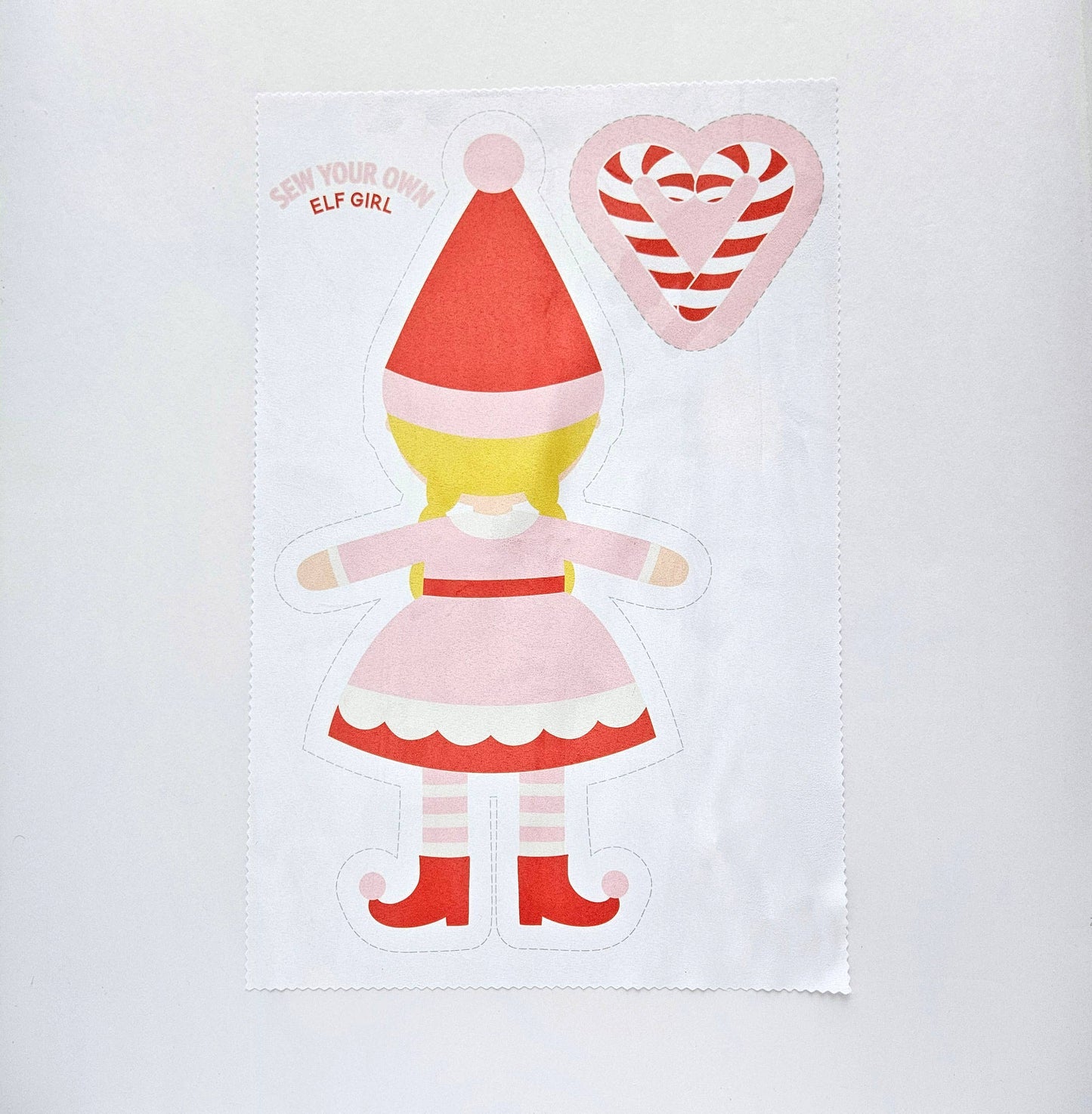 Custom Christmas Elf Doll Sewing Kit 