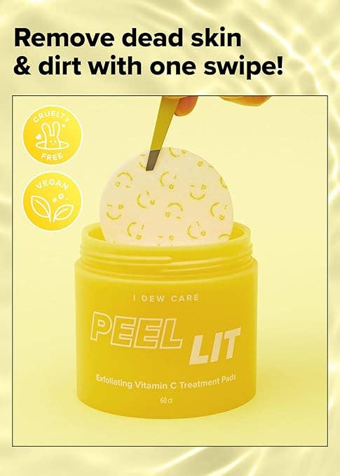 I DEW CARE Peel Lit Exfoliating Vitamin C Pads