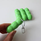Goober - Farm Crayon Key Ring - Peas