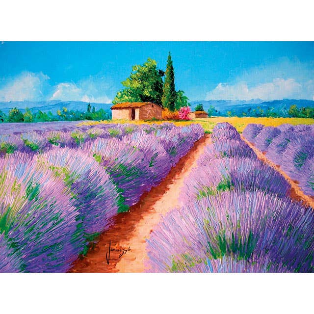 Lavender Scent, 500 Pc Puzzle © Jean-Marc Janiaczyk