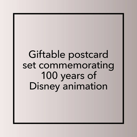 Disney Animation Postcard Box