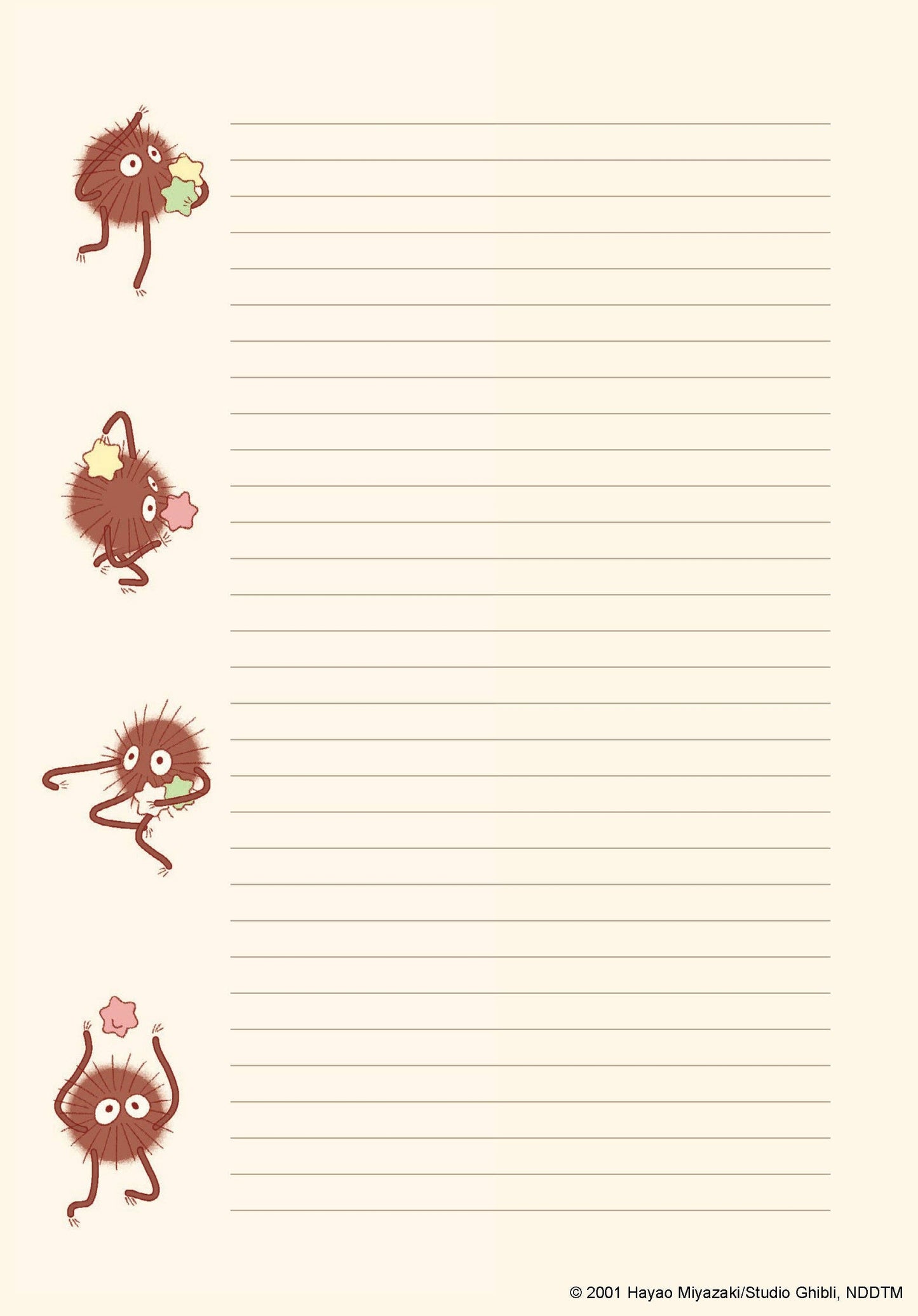 Studio Ghibli Spirited Away Stationery Set
